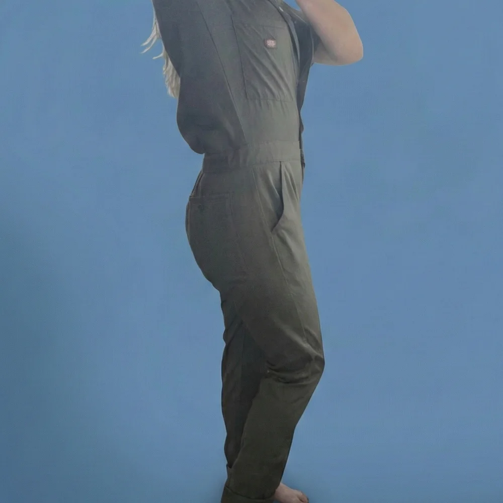 Dickies Moss Green Coverall - Picture 4 of 7
